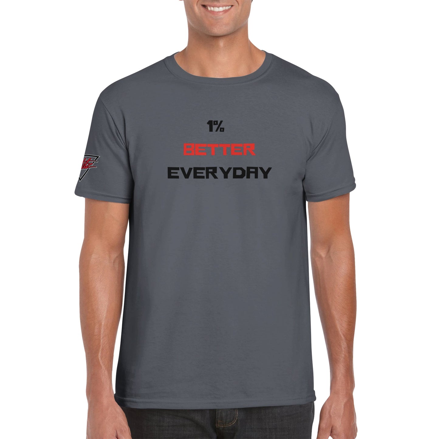 1% Better Everyday/ Adult Tee