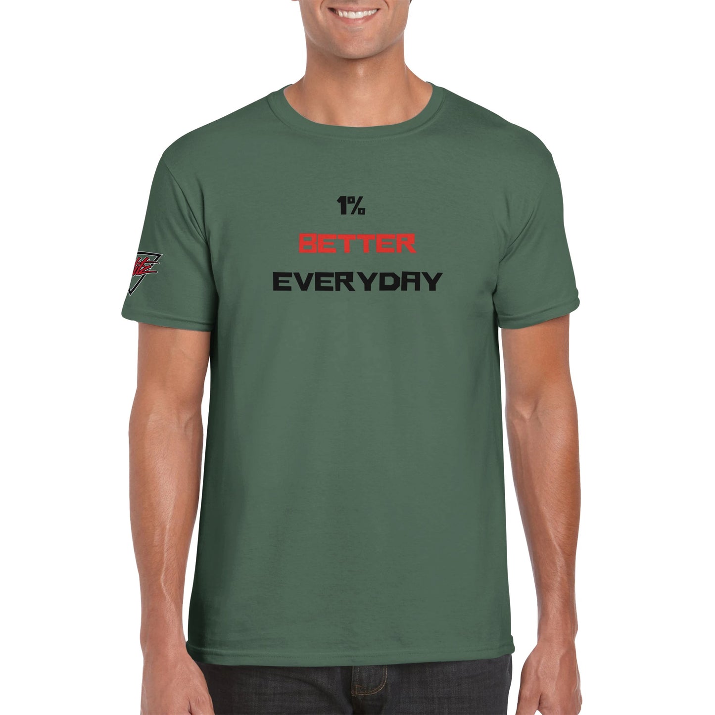 1% Better Everyday/ Adult Tee