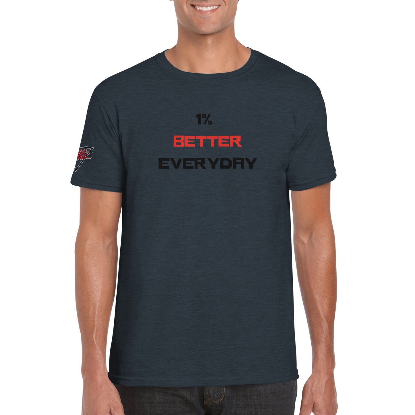 1% Better Everyday/ Adult Tee