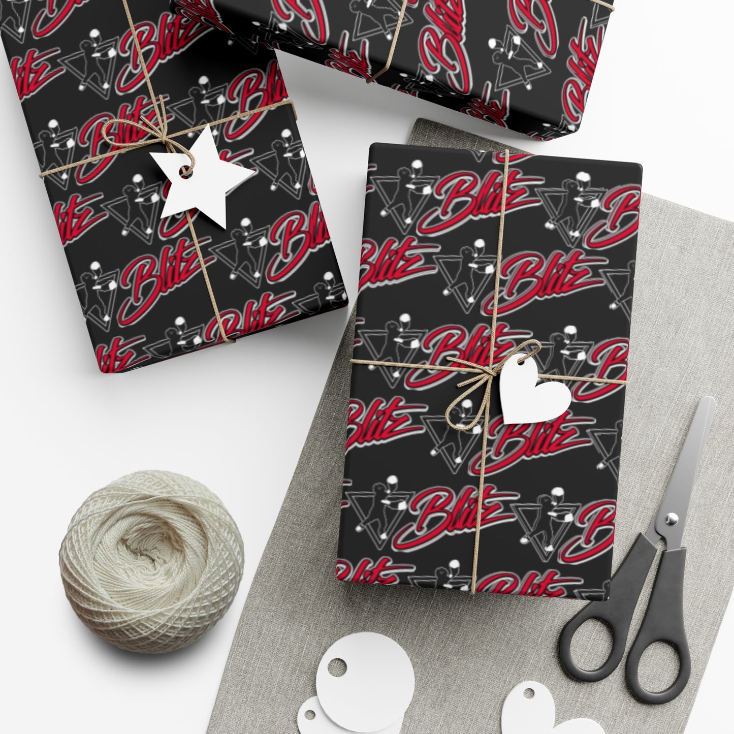 Gift Wrap Papers/ Black