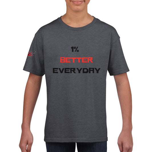 1% Better Everyday/ Youth Tee