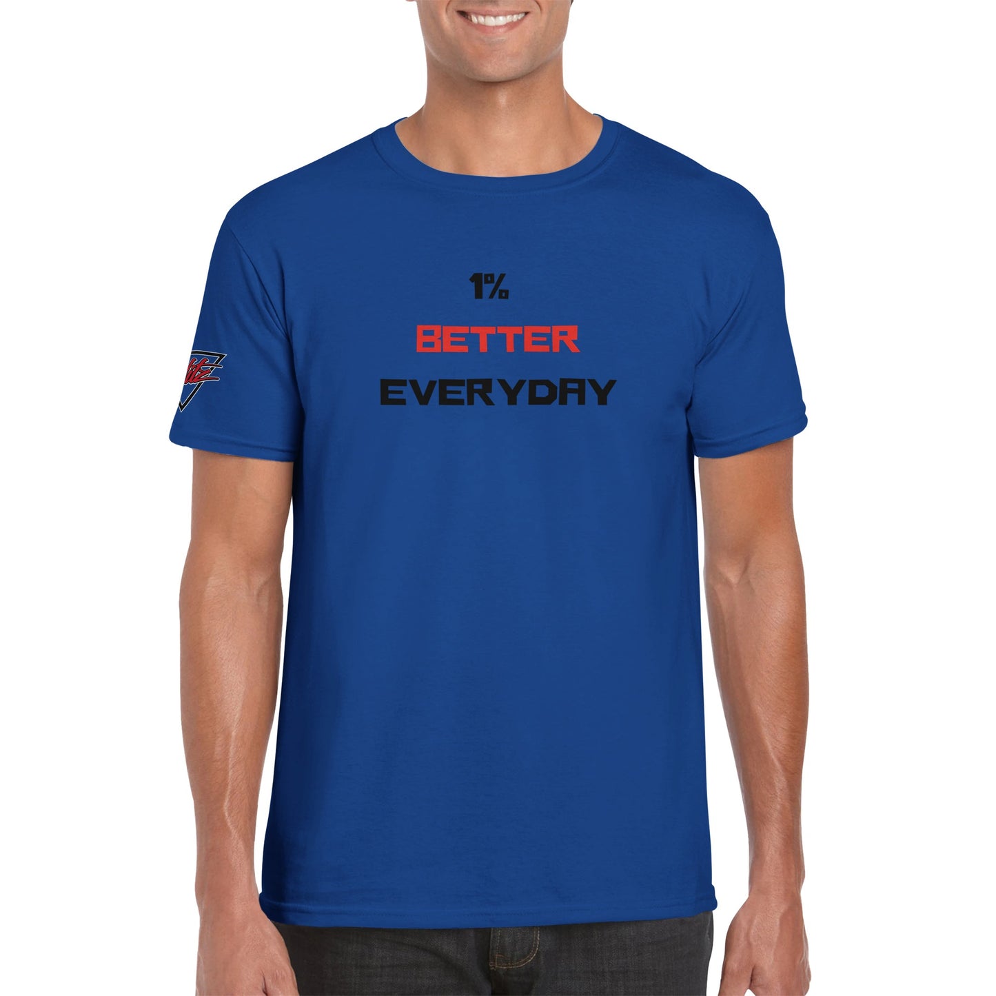 1% Better Everyday/ Adult Tee