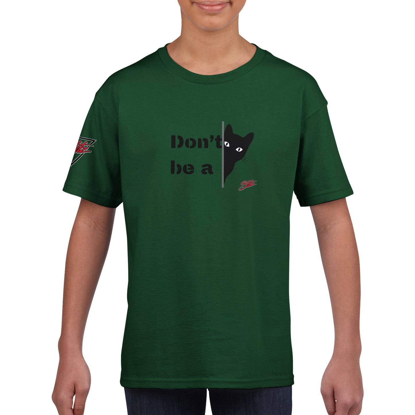 Don’t Be A…Cat- Youth Tee?