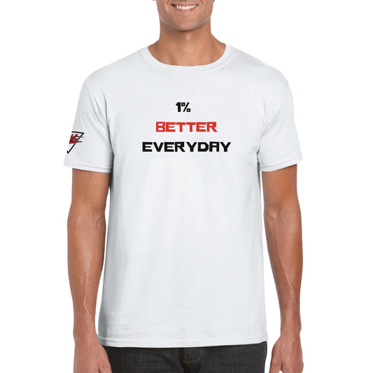 1% Better Everyday/ Adult Tee