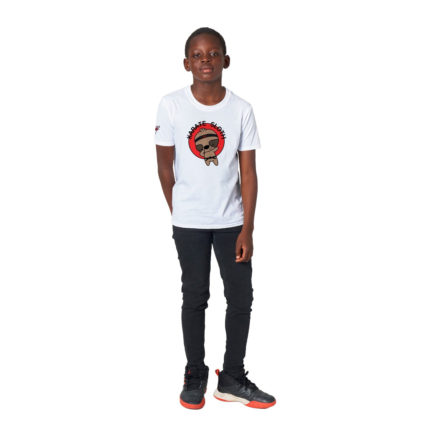 Karate Sloth Youth Tee