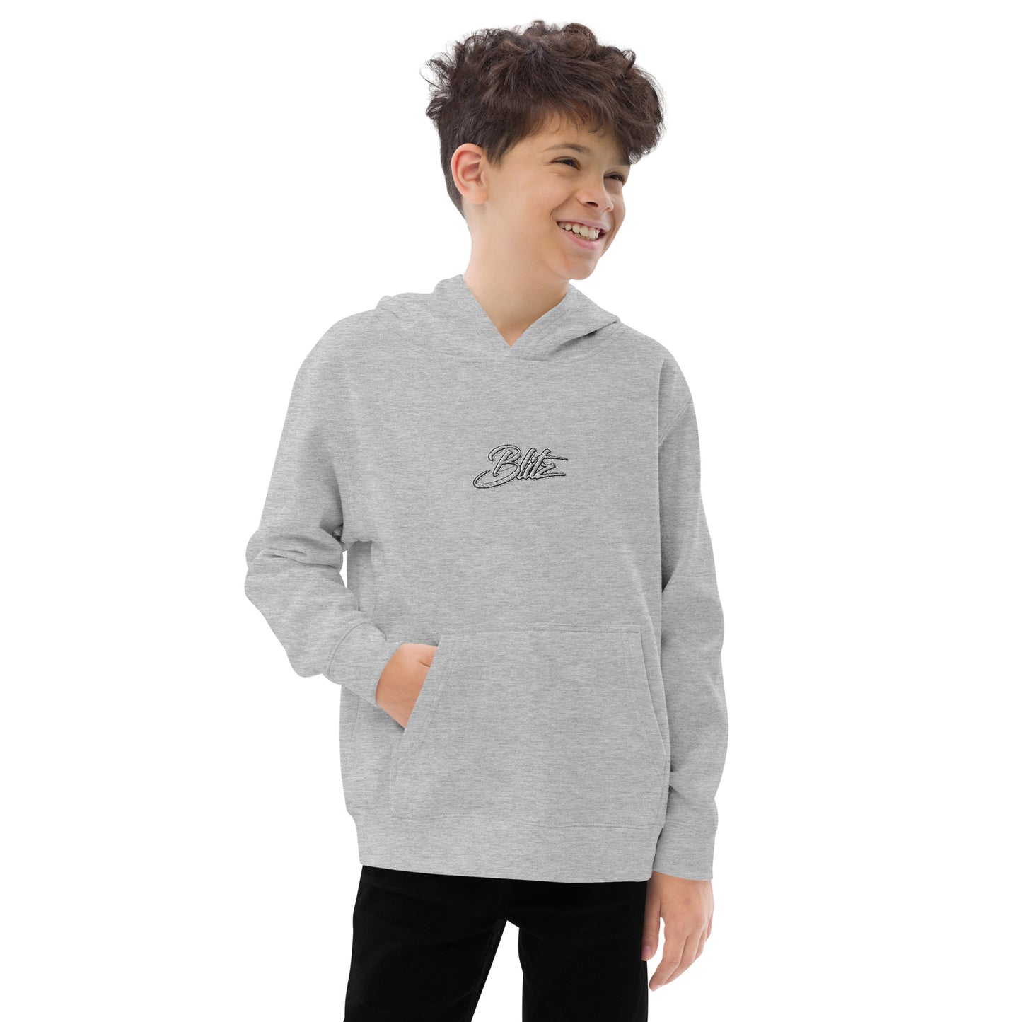 Kids Embroidered Hoodie