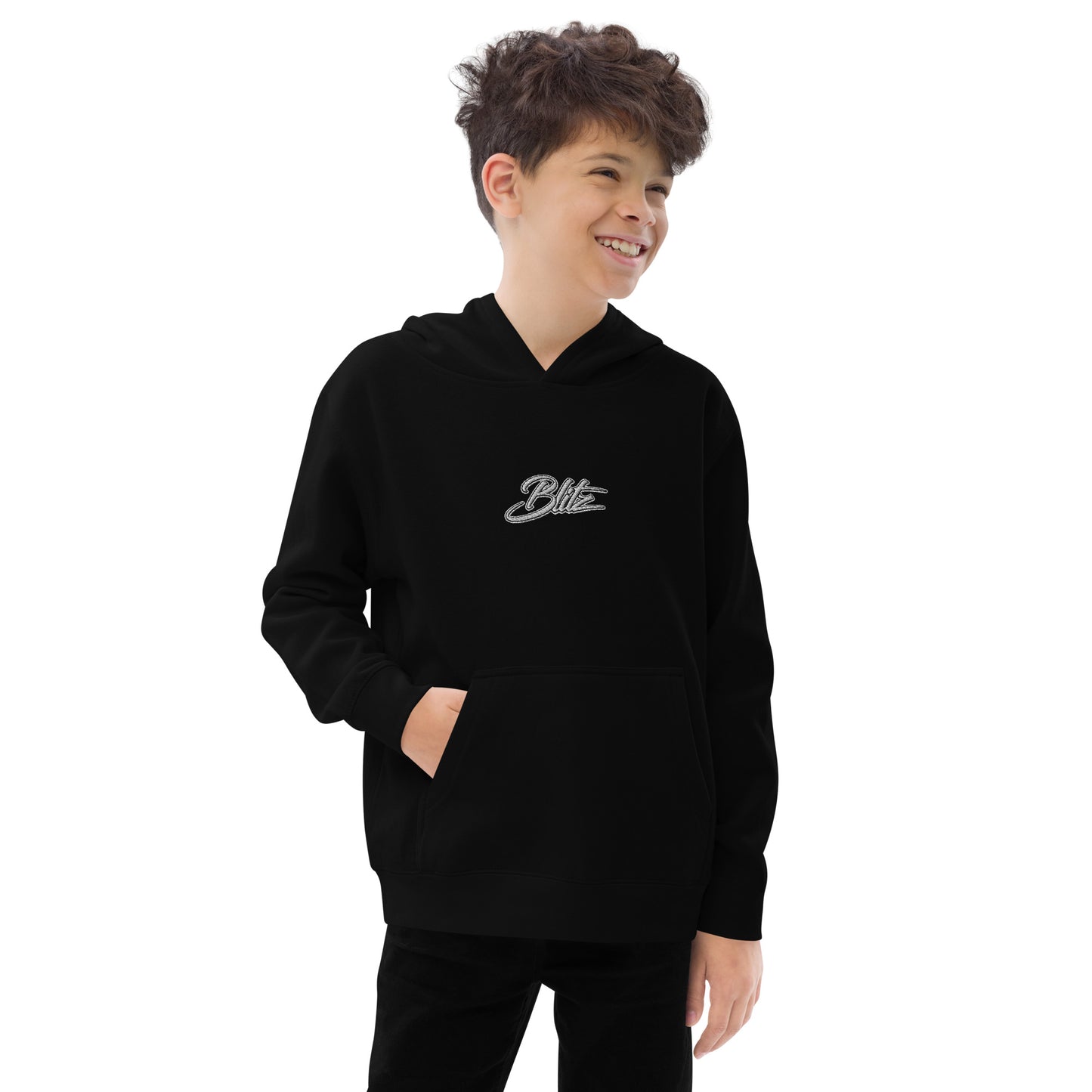 Kids Embroidered Hoodie