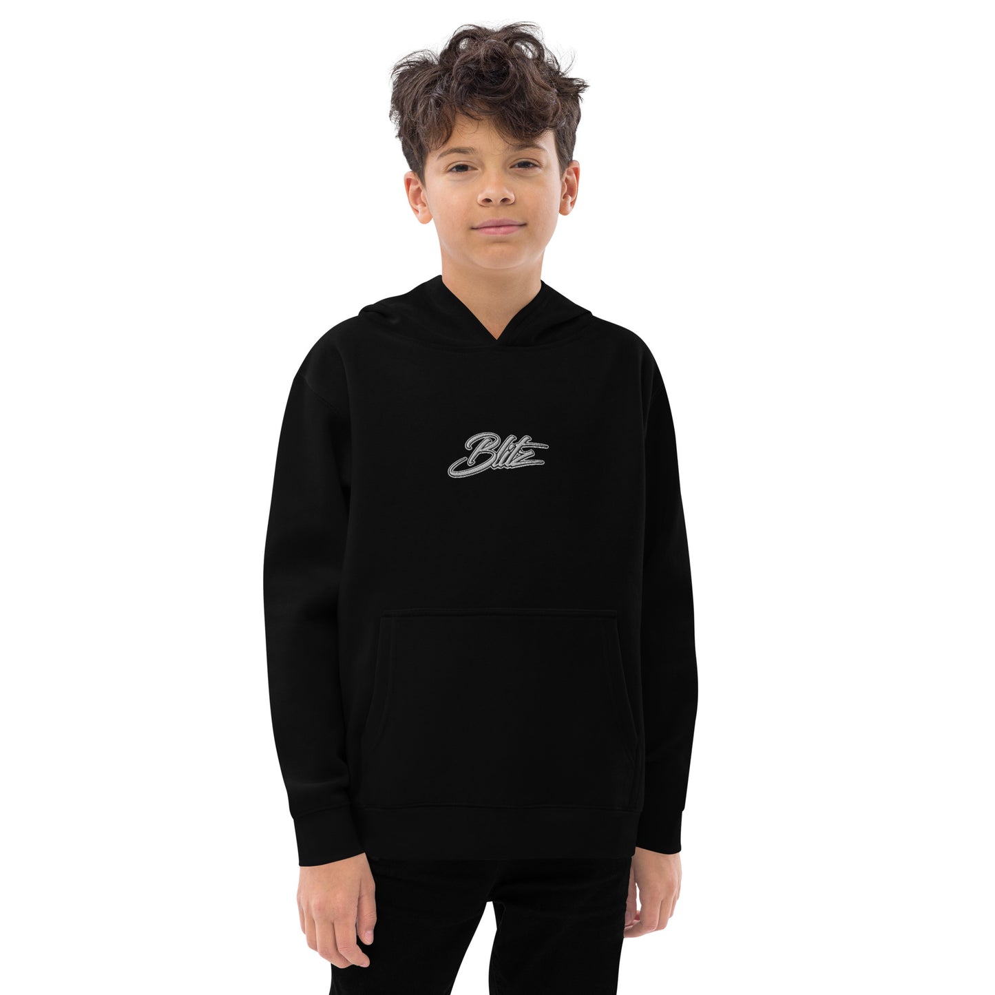 Kids Embroidered Hoodie