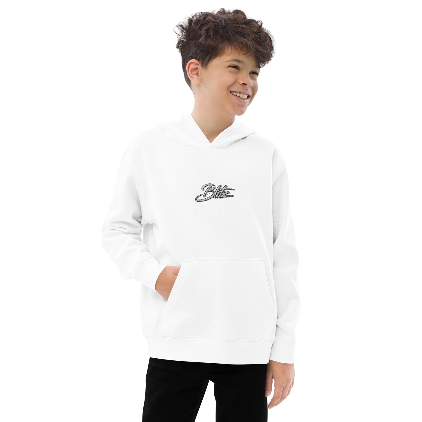 Kids Embroidered Hoodie