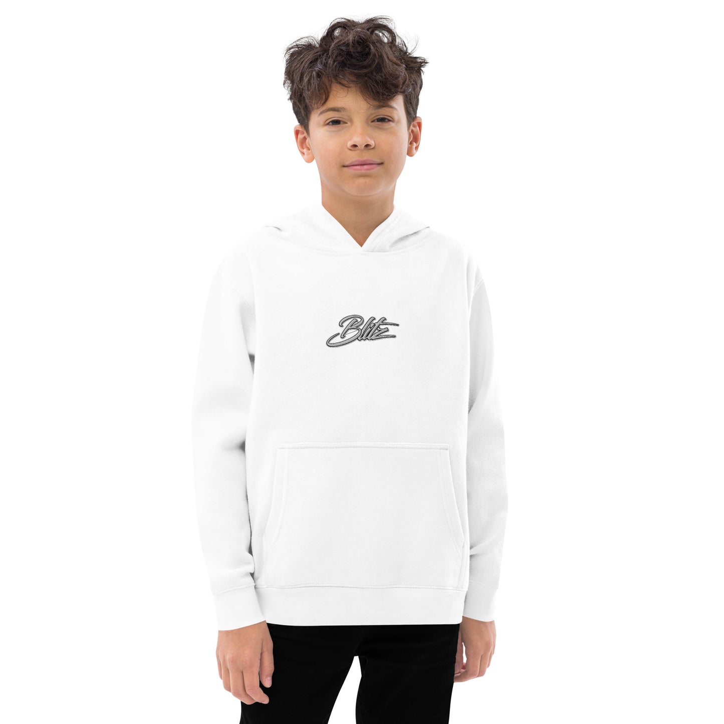 Kids Embroidered Hoodie