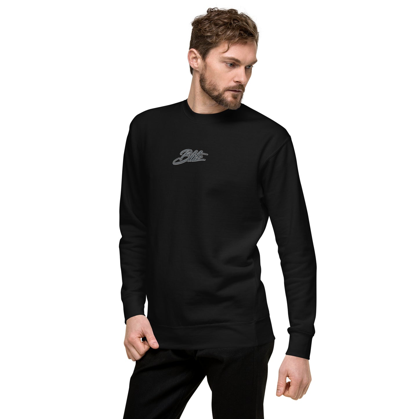 Premium Embroidered Sweatshirt- Adult