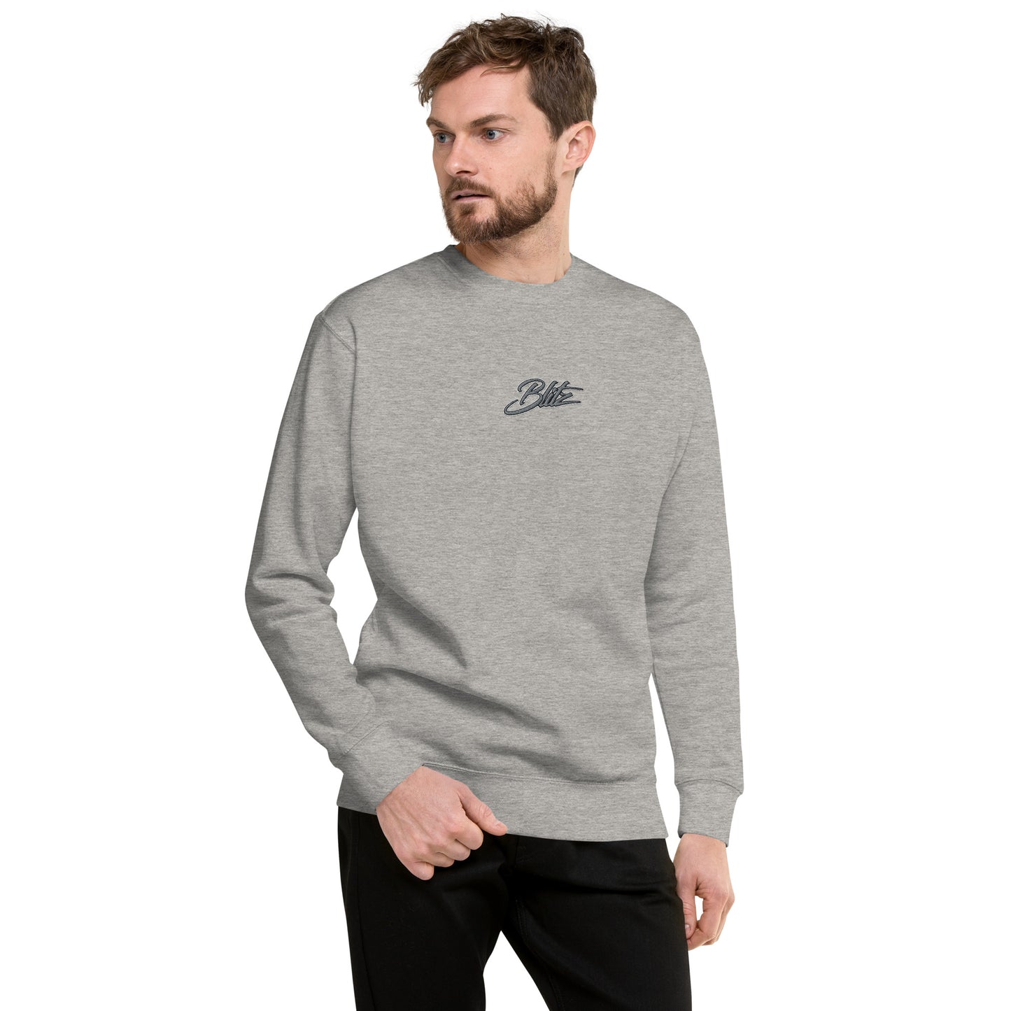 Premium Embroidered Sweatshirt- Adult