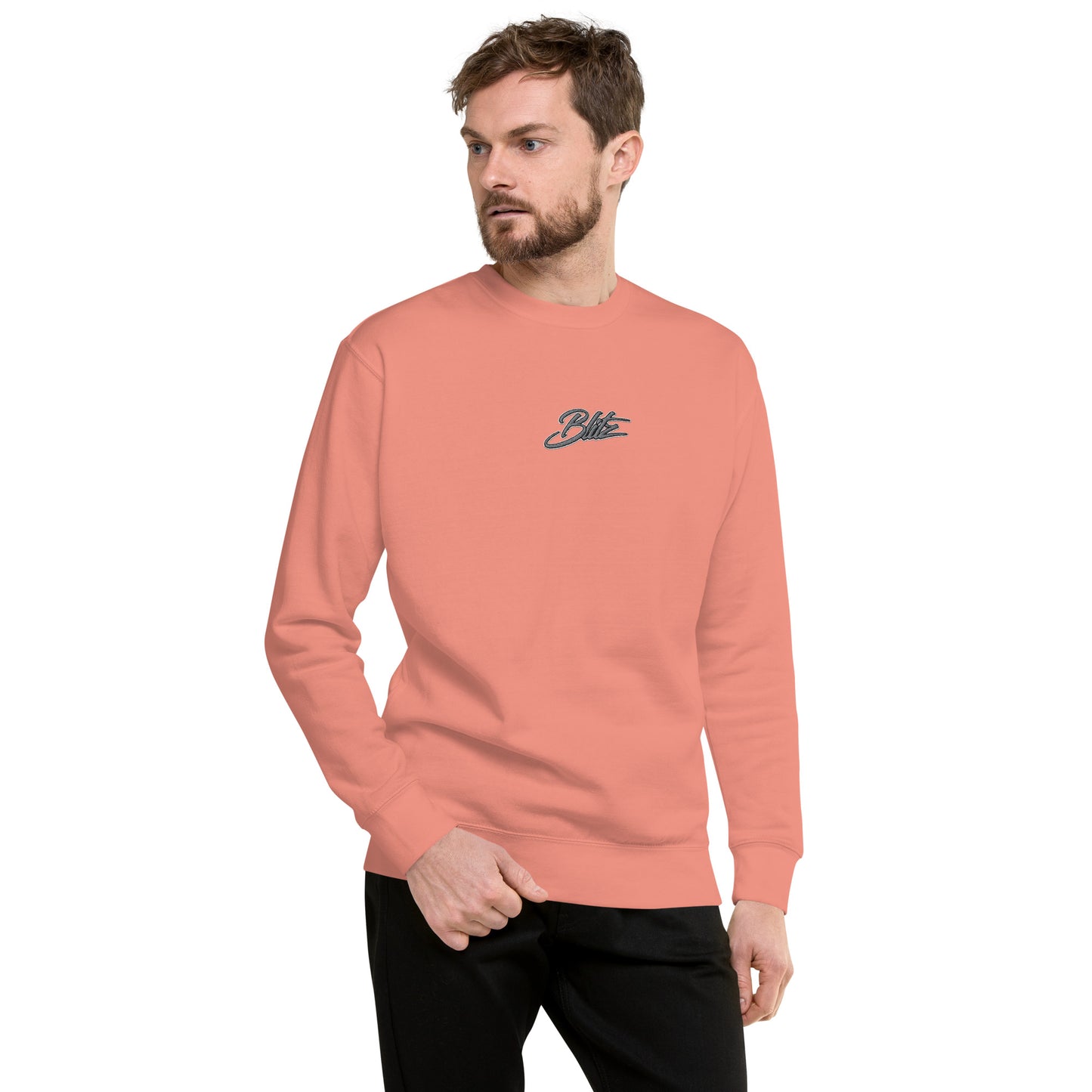 Premium Embroidered Sweatshirt- Adult