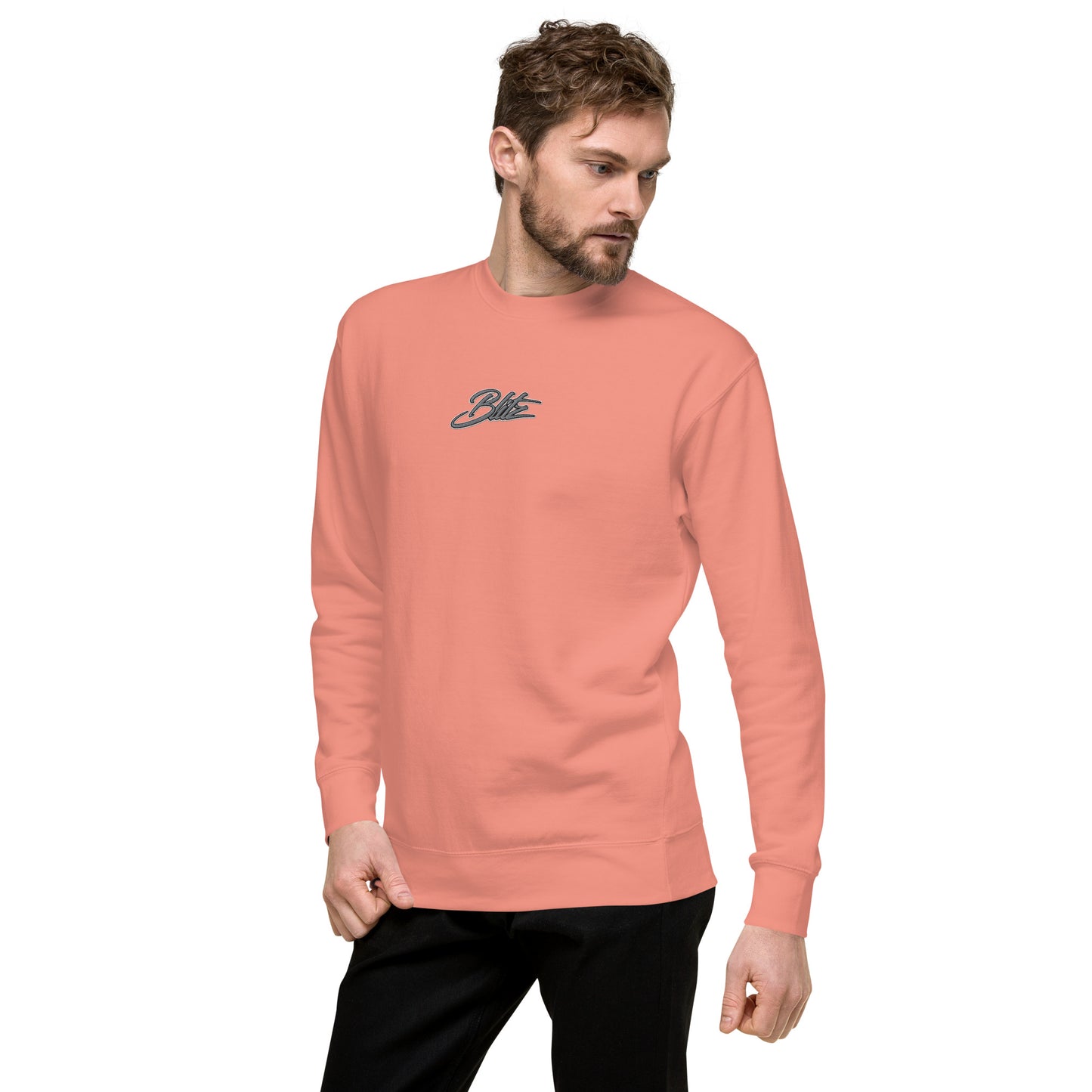 Premium Embroidered Sweatshirt- Adult