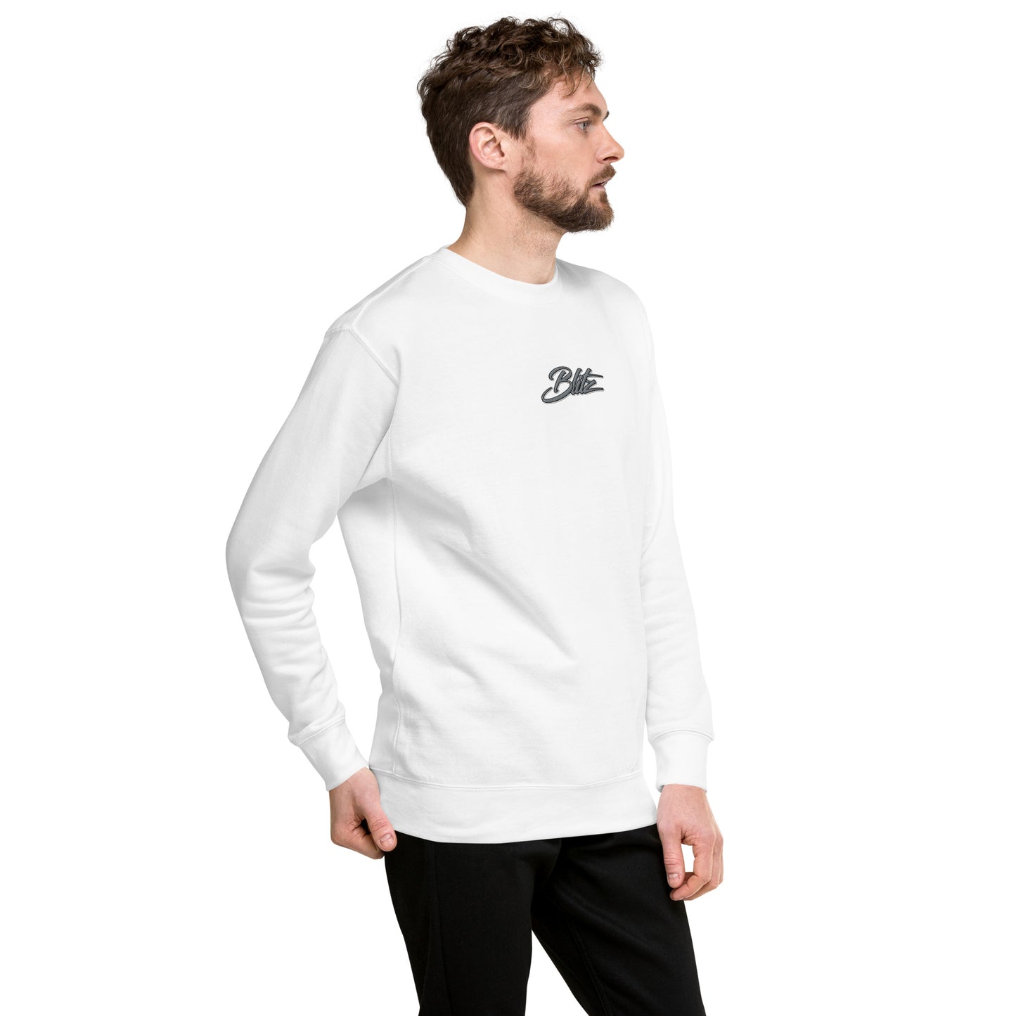 Premium Embroidered Sweatshirt- Adult