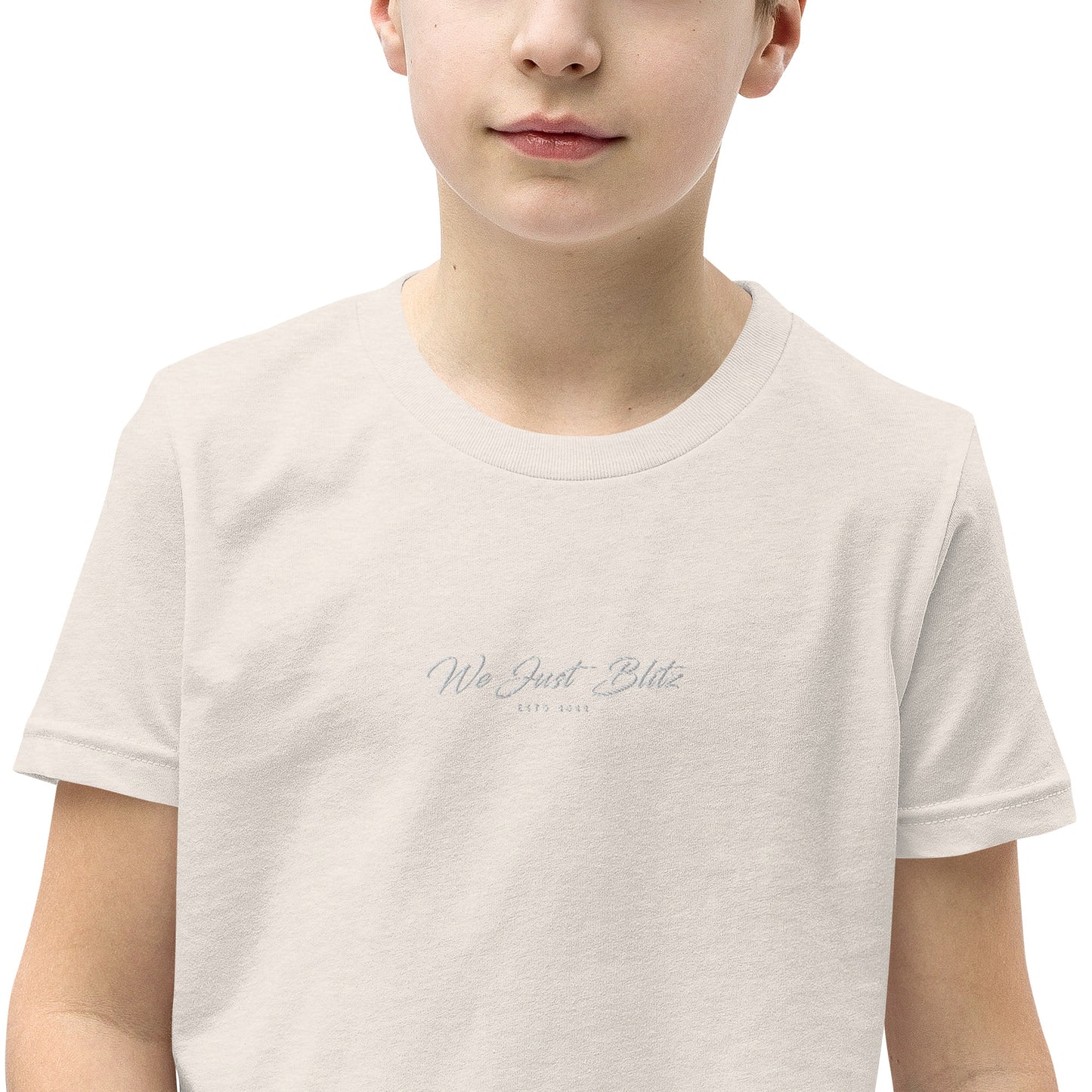 We Just Blitz Embroidered Youth Tee