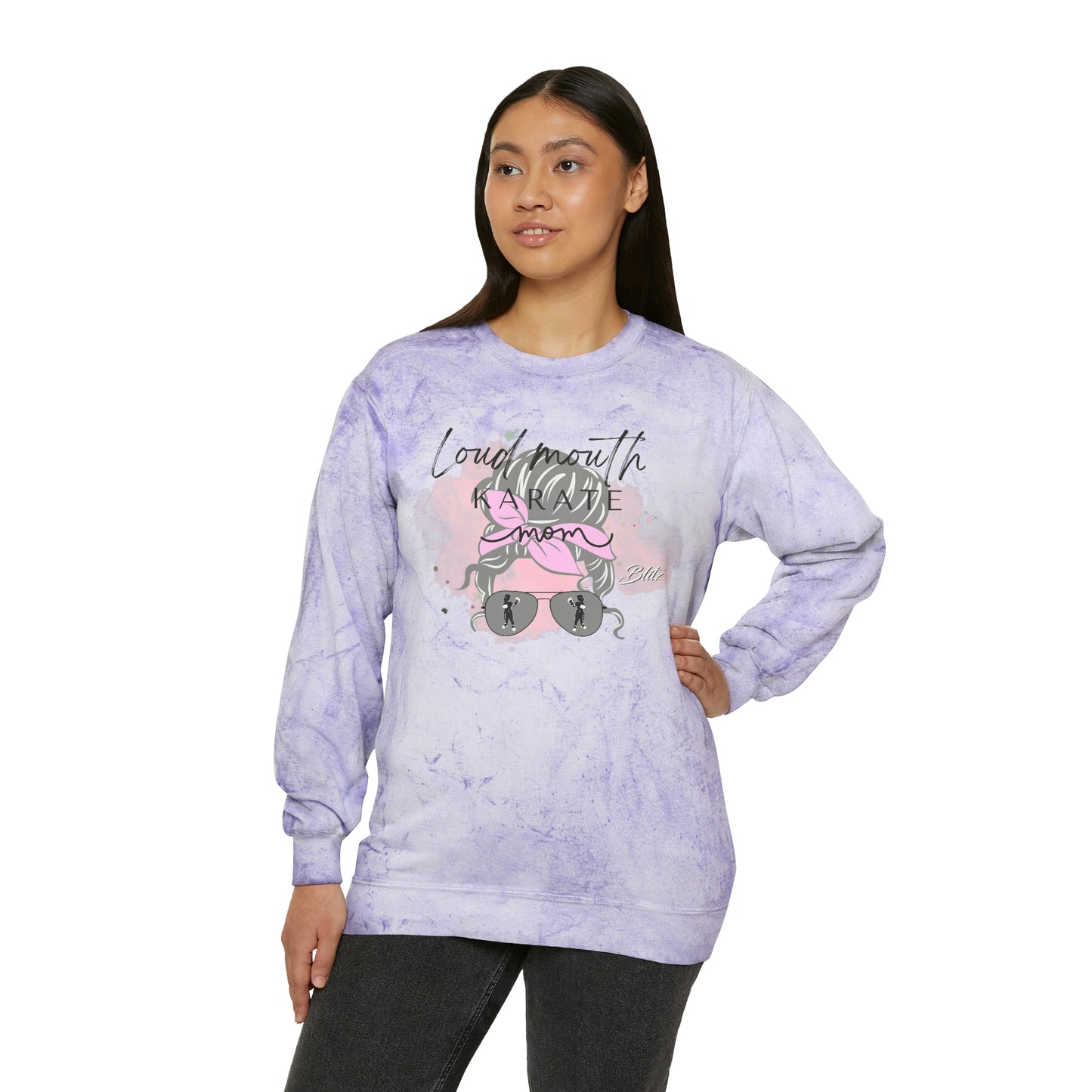 Loud Mouth Karate Mom Sweatshirt