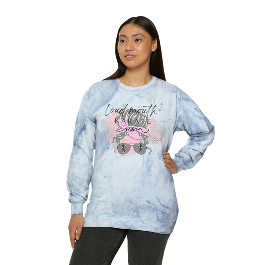 Loud Mouth Karate Mom Sweatshirt