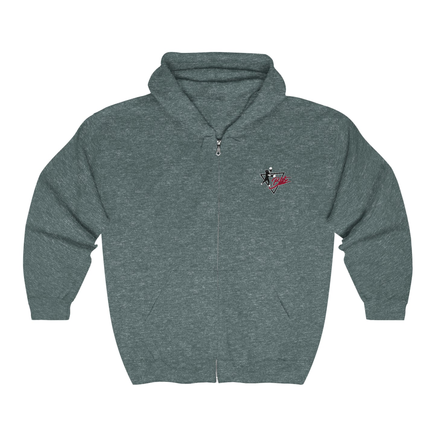 1% Better/ Full Zip Hoodie